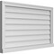 Ekena Millwork Vertical Surface Mount PVC Gable Vent w/ 2"W x 2"H , Brickmould Sill Frame, 40"W x 24"H GVPVE40X2403SN - alternate 5